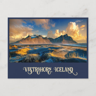 Vestrahorngebergte, IJsland Briefkaart