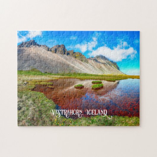 Vestrahorngebergte, IJsland Legpuzzel (Horizontaal)