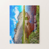 Vestrahorngebergte, IJsland Legpuzzel (Verticaal)