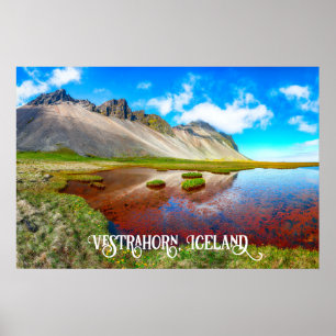 Vestrahorngebergte, IJsland Poster