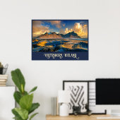 Vestrahorngebergte, IJsland Poster (Thuiskantoor)