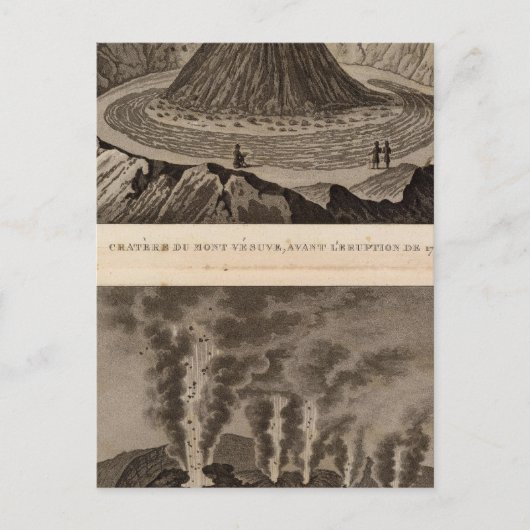 Vesuve, Dolomieu Briefkaart (Voorkant)