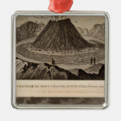 Vesuve, Dolomieu Metalen Ornament (Voorkant)