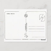 Vesuvio Napoli Briefkaart (Achterkant)