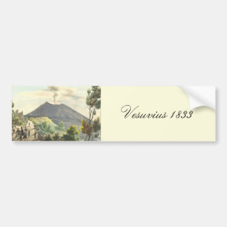 Vesuvius Active Volcano 1832 Napels Italië Bumpersticker