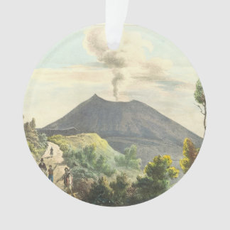 Vesuvius Active Volcano 1832 Napels Italië Ornament