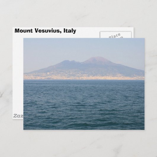 Vesuvius Briefkaart (Voorkant / Achterkant)