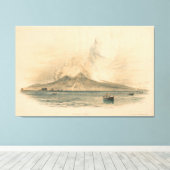 Vesuvius Canvas Afdruk (Insitu (Houten vloer))