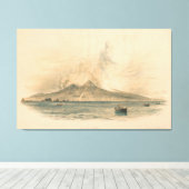 Vesuvius Canvas Afdruk (Insitu (Houten vloer))