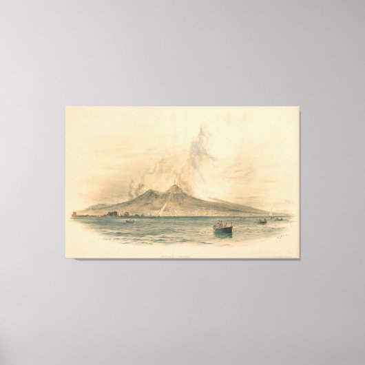 Vesuvius Canvas Afdruk (Voorkant)