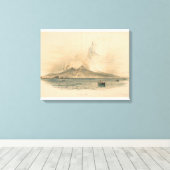 Vesuvius Canvas Afdruk (Insitu (Houten vloer))