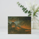 Vesuvius Erupting Briefkaart (Staand voorkant)