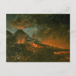 Vesuvius Erupting Briefkaart