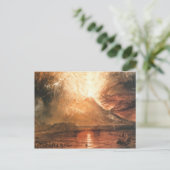 Vesuvius Erupting Briefkaart (Staand voorkant)