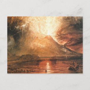 Vesuvius Erupting Briefkaart