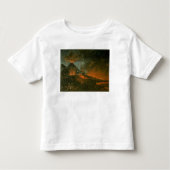 Vesuvius Erupting Kinder Shirts (Voorkant)