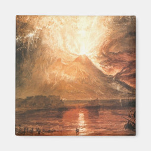 Vesuvius Erupting Magneet