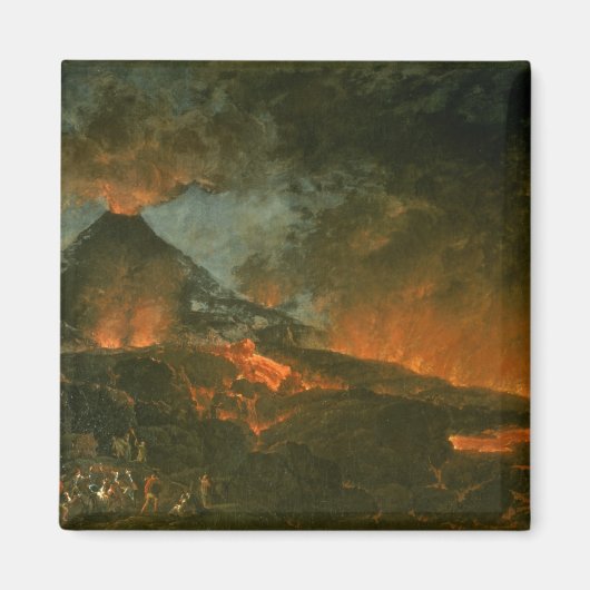 Vesuvius Erupting Magneet (Voorkant)
