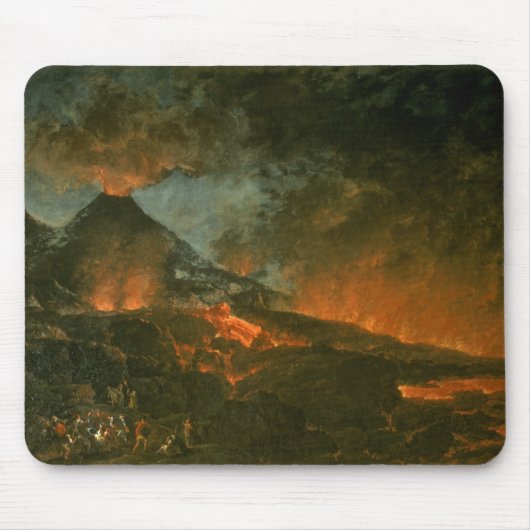 Vesuvius Erupting Muismat (Voorkant)