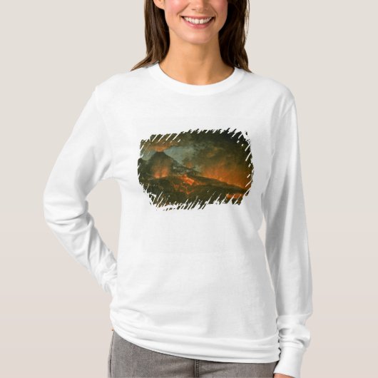Vesuvius Erupting T-shirt (Voorkant)
