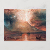 Vesuvius in Eruption door J. M. W. Turner (1820) Briefkaart (Voorkant)