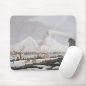 Vesuvius in Snow, bord V uit 'Campi Phlegraei: O Muismat (Met muis)