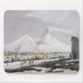 Vesuvius in Snow, bord V uit 'Campi Phlegraei: O Muismat (Voorkant)