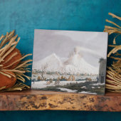 Vesuvius in Snow, bord V van 'Campi Phlegraei: O Fotoplaat (Zijkant)