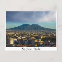 Vesuvius (Napels, Italië) Briefkaart