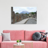 Vesuvius-Pompeii Canvas Afdruk (Insitu (Woonkamer))