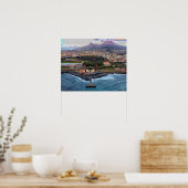 Vesuvius Poster (Keuken)