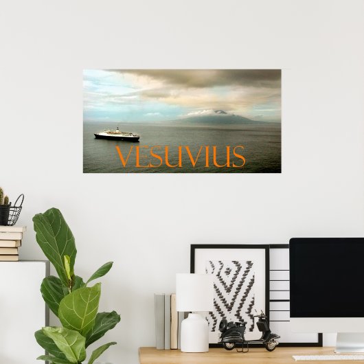 vesuvius poster (Thuiskantoor)