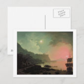 Vesuvius uit Posillipo, c.1788 (olie op het paneel Briefkaart (Voorkant / Achterkant)