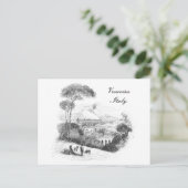 Vesuvius vulcano en Napels  Briefkaart (Staand voorkant)
