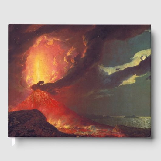 Vesuvius-vulkaanuitbarsting Gastenboek (Voorkant)