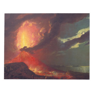 Vesuvius-vulkaanuitbarsting Notitieblok