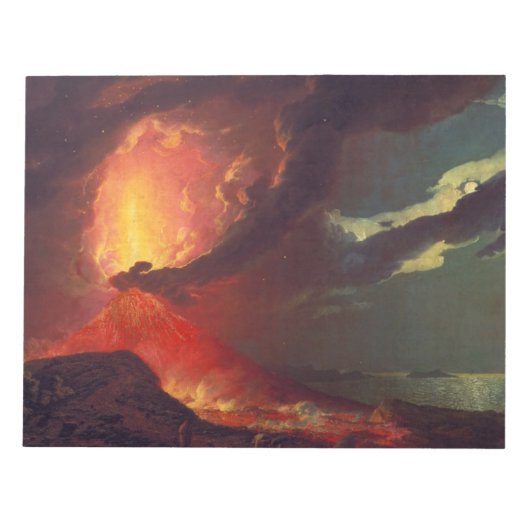 Vesuvius-vulkaanuitbarsting Notitieblok (Voorkant)