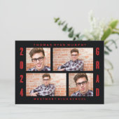 VET 2024 AFSTUDEERDER FOTO COLLAGE AFSTUDEREN UITN KAART (Staand voorkant)