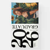 Vet 2025 Afstuderen Foto Afstuderen Spandoek (Verticaal)