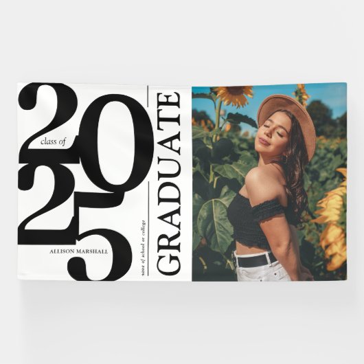 Vet 2025 Afstuderen Foto Afstuderen Spandoek (Horizontaal)