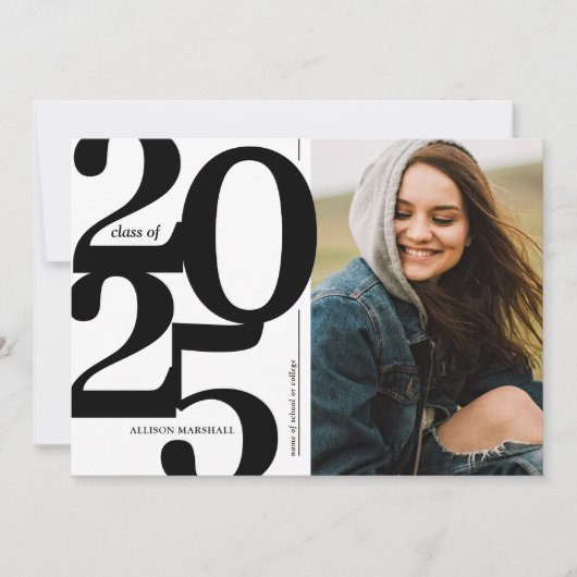 Vet 2025 Foto Afstuderen Party Uitnodiging (Voorkant)