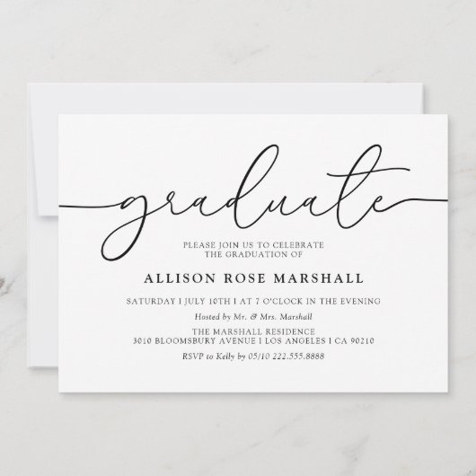 Vet 2025 Foto Afstuderen Party Uitnodiging (Achterkant)