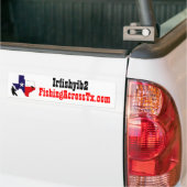 vet%20logo%20#001_AZ, FishingAcrossTx.com, Irfi... Bumpersticker (Op Truck)