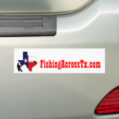 vet%20logo%20#001_AZ, FishingAcrossTx.com, Scoo... Bumpersticker (Op auto)