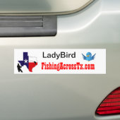 vet%20logo%20#001_AZ, FishingAcrossTx.com, Scoo... Bumpersticker (Op auto)