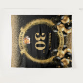 Vet 30e Man Verjaardag Whiskey Celebration Backdro Wandkleed (Voorkant (horizontaal))