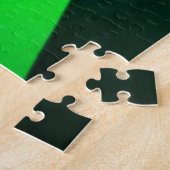 Vet 80s kleurenblok Neon Green Roze Paars Legpuzzel (Zijkant)