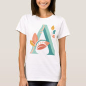 Vet "A" Design T-shirt – Maak een statement! (Voorkant)