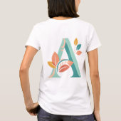 Vet "A" Design T-shirt – Maak een statement! (Achterkant)