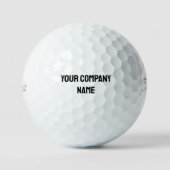 Vet Aangepast bedrijf Naam Titleist Pro V1 Golfballen (Voorkant)